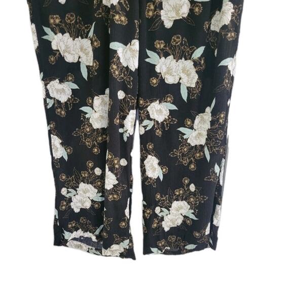 Torrid Wide Leg Pants Women's 3x Floral Pull On Pockets Elastic‎ Waistband - Picture 6 of 9